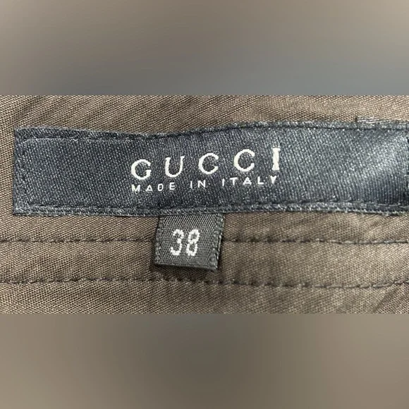 🛑 1 hour sale. Gucci, Brown Pencil Skirt Size EUR 38 - Picture 5 of 8
